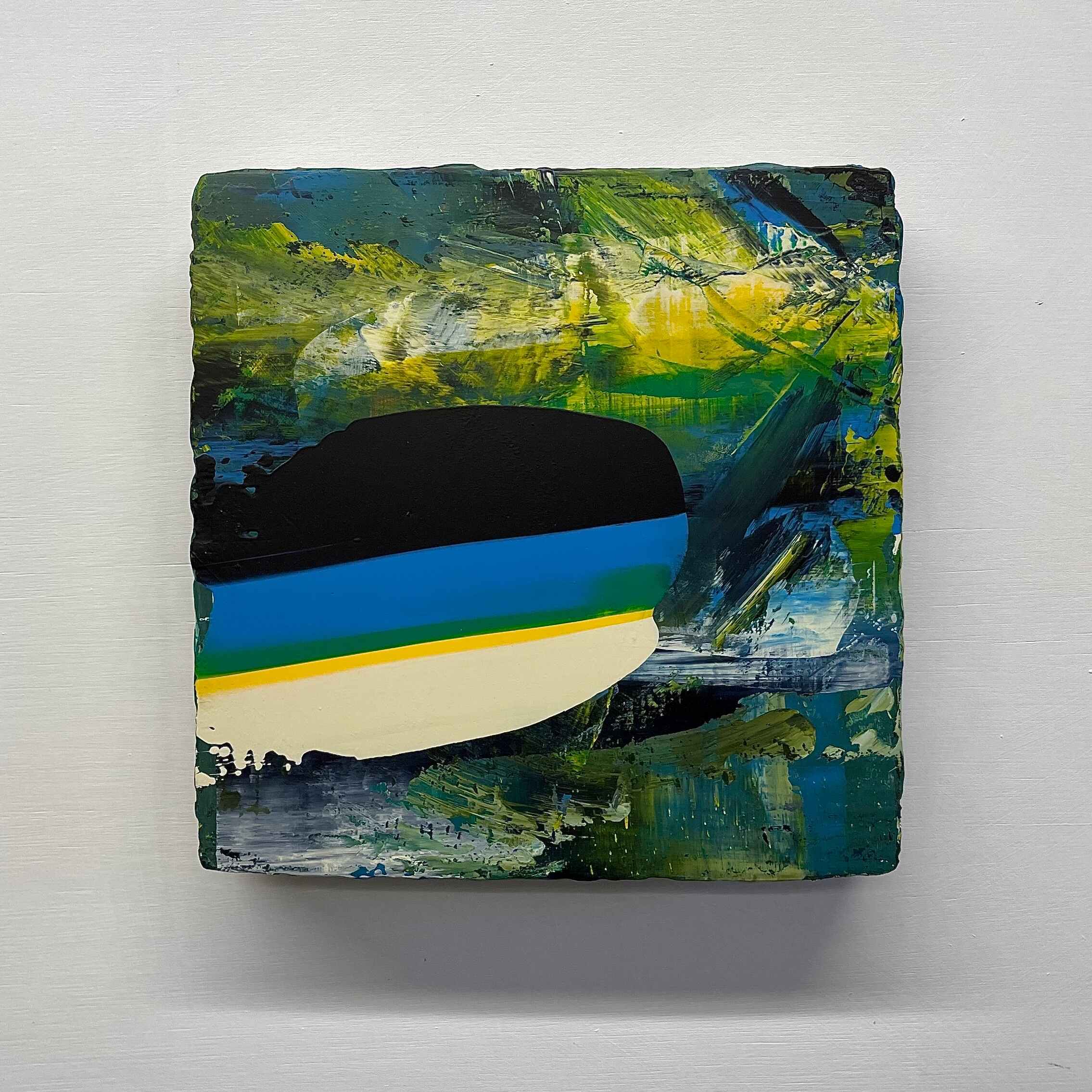 13._Y Ffordd Newydd_10.5_x_10.5_inches_acrylic_on_mdf_2022_