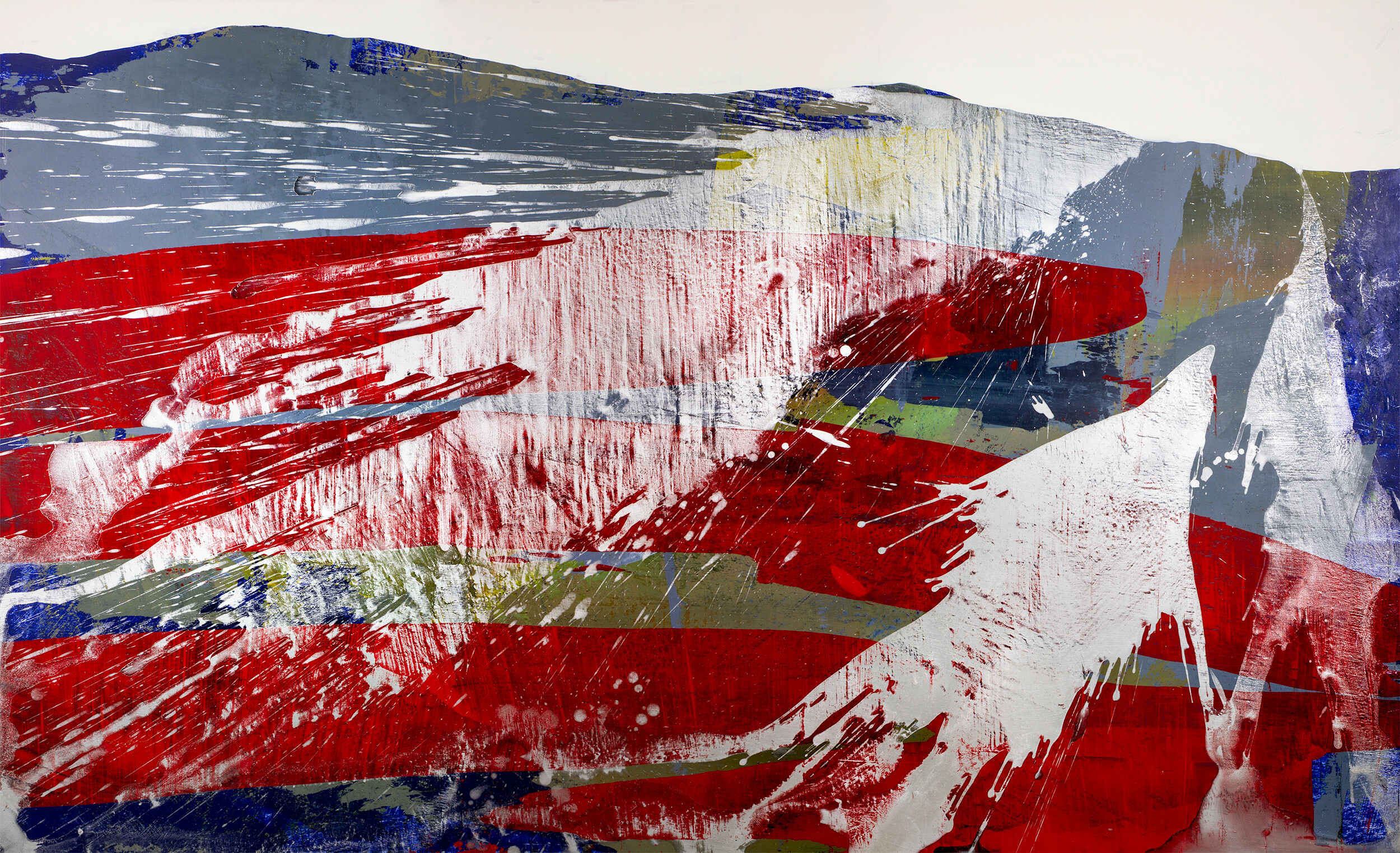 3._Gwaed_a_Haearn_42_x_70_inches_acrylic_on_mdf_2019_