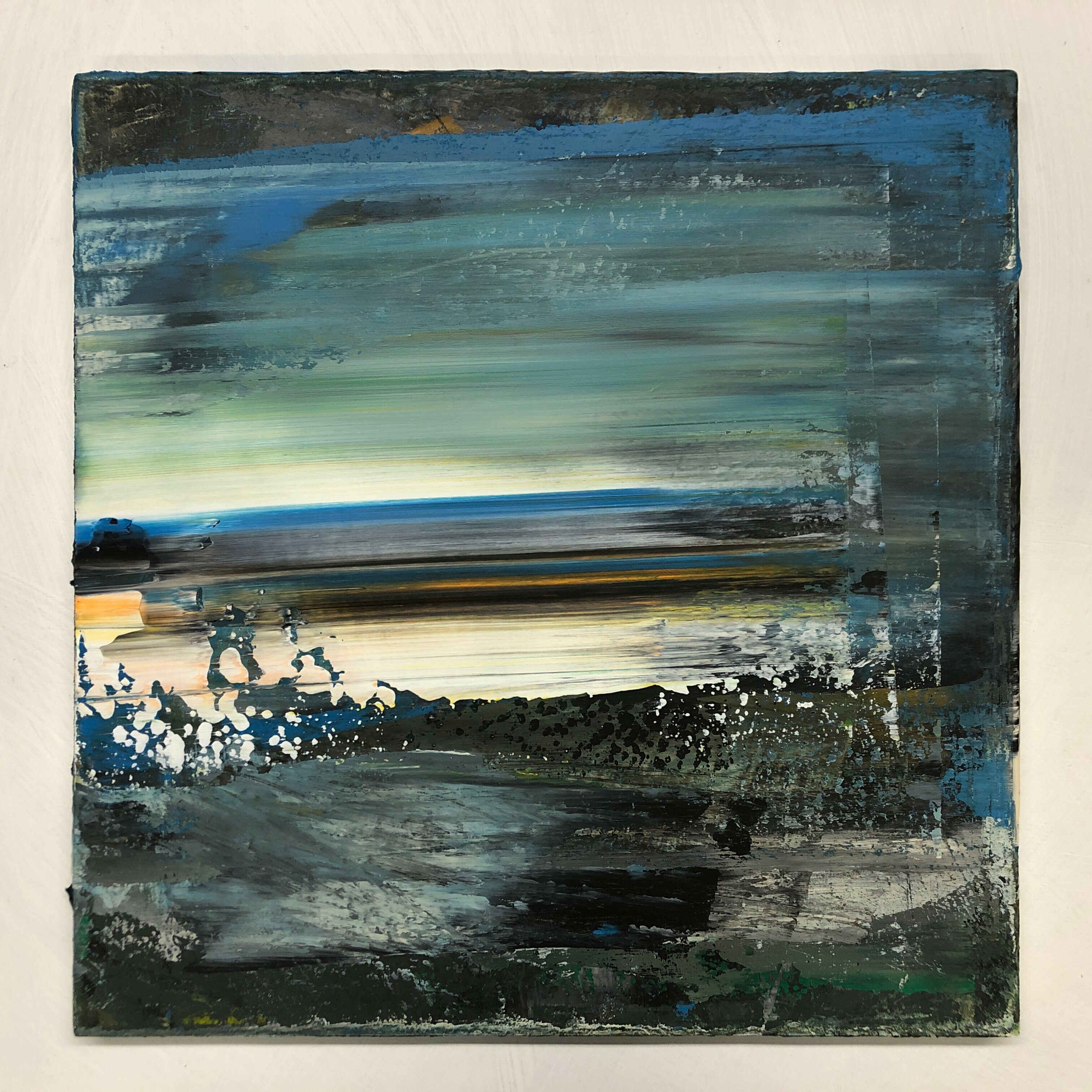 Aber  (15.5 x 16 inches acrylic on mdf 2019)